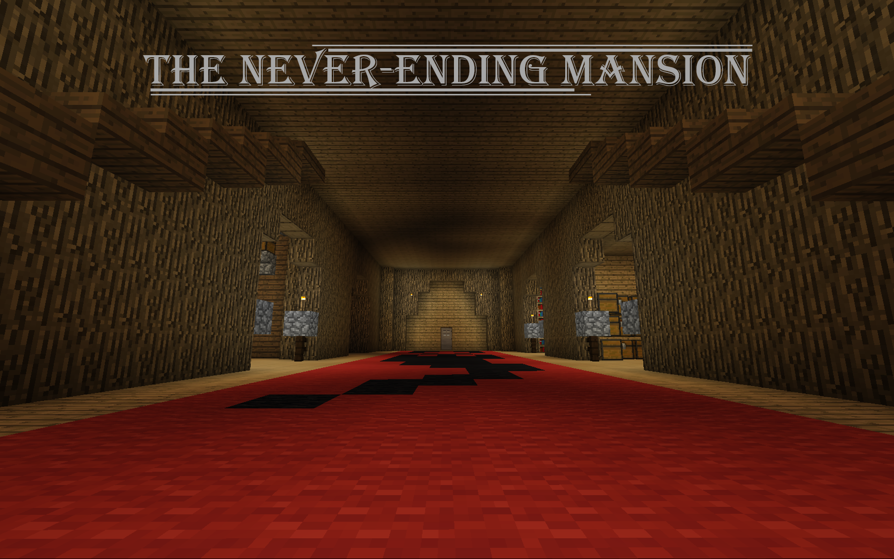 Unduh The Neverending Mansion untuk Minecraft 1.13.2